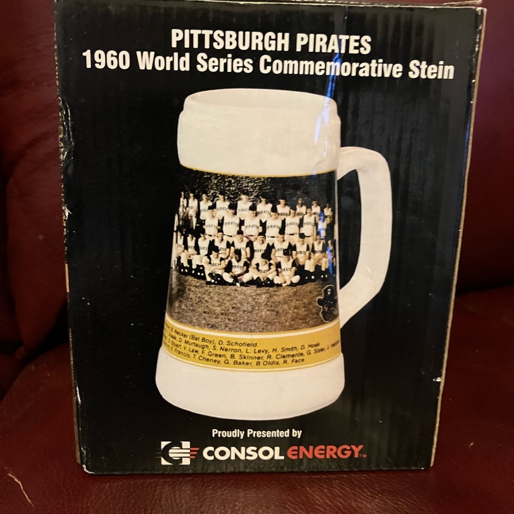 Pittsburgh Pirates 1960 World Series Commemorative Stein